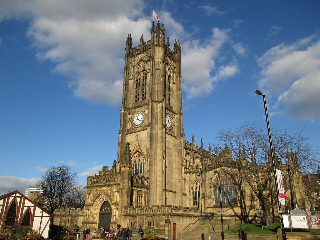 The tower from Exchange Square