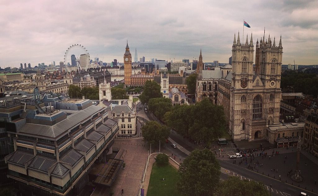 Westminster from the roof