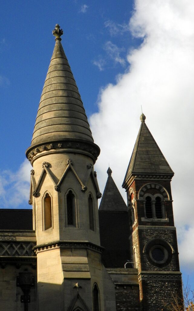Detail of the Cathedral and Abbey Church of St Alban