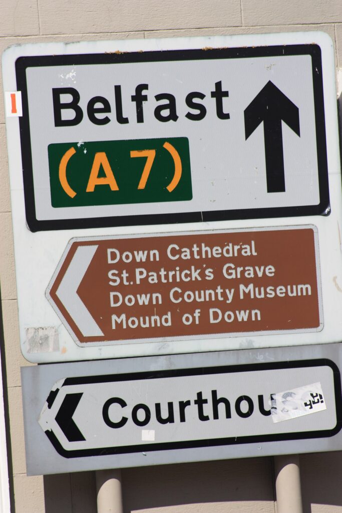 Downpatrick signs (07), August 2009