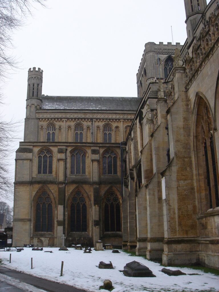 East Elevation South Transept Peterborough Cathedral