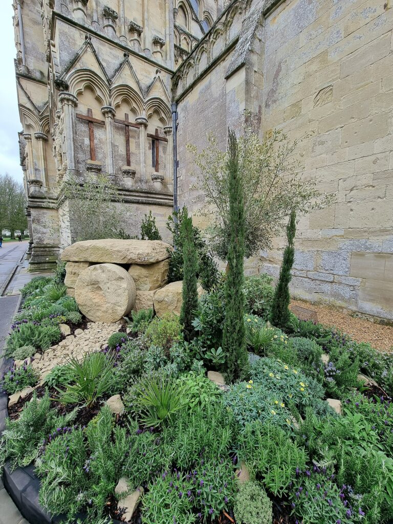 Easter Garden, Salisbury Cathedral 2