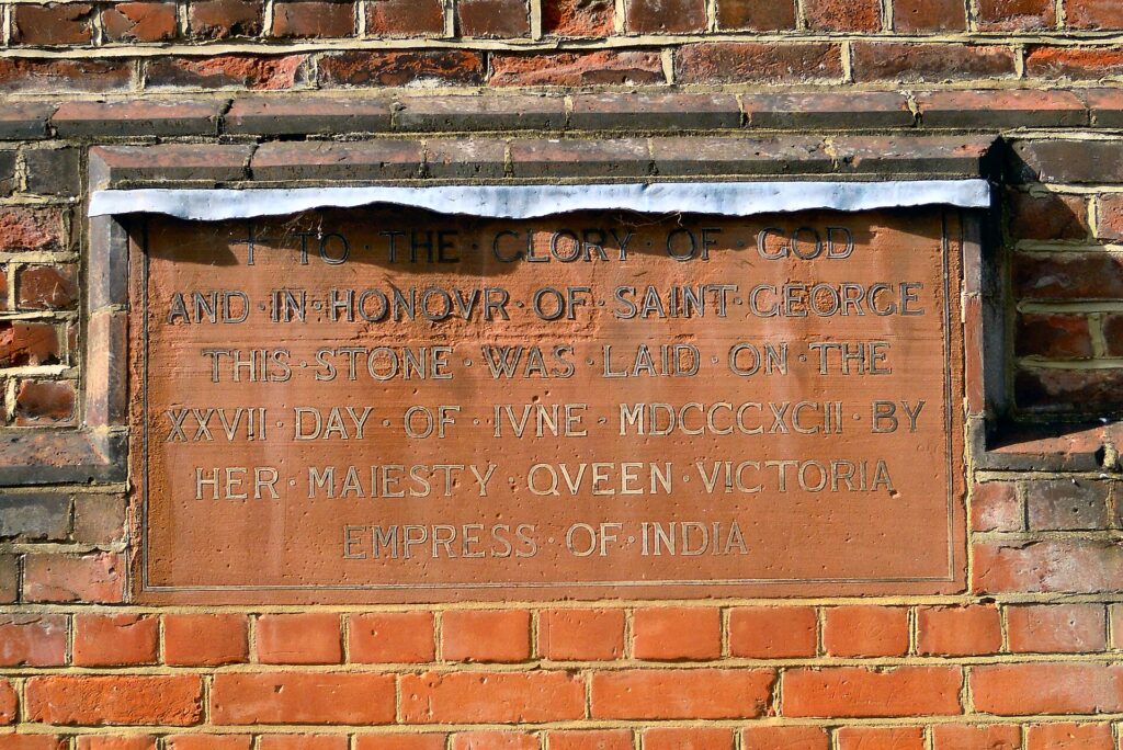 Queen Victoria Foundation Stone Aldershot 1892