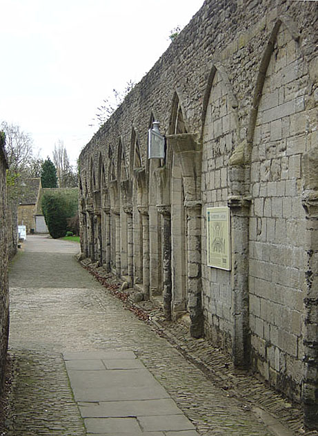Arcade of the monks' refectory - geograph.org.uk - 671325