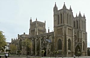 Bristol Cathedral (north-west aspect) 300px