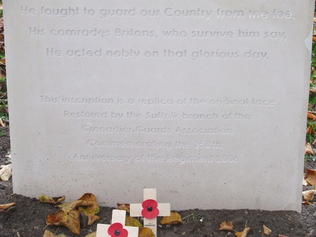 Detail of grave stone - geograph.org.uk - 604590