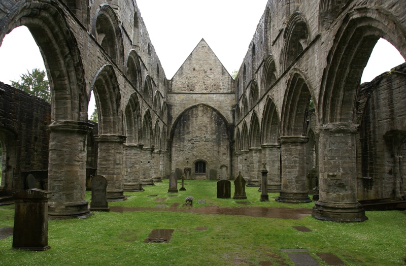 Dunkeld Cathedral 20090617 nave interior looking east
