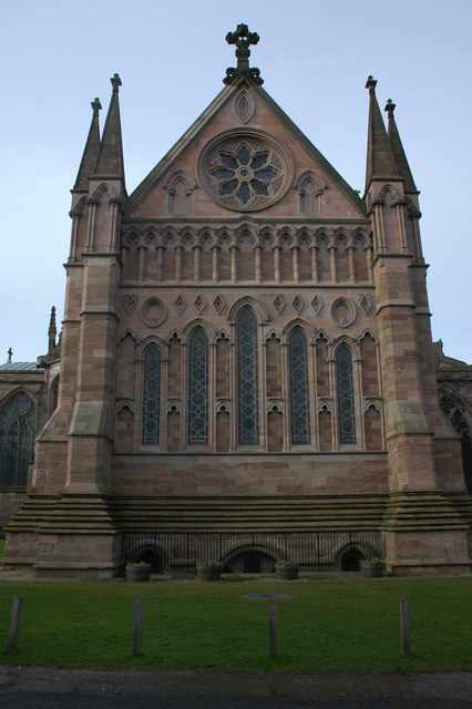 East end, Hereford Cathedral - geograph.org.uk - 1138969