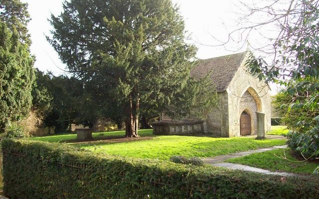 Remains of Holy Rood Church, The Lawn, Old Town