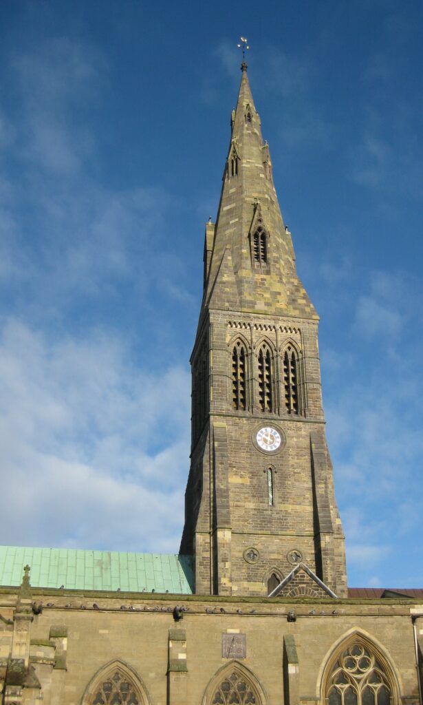 Leicester Cathedral tower