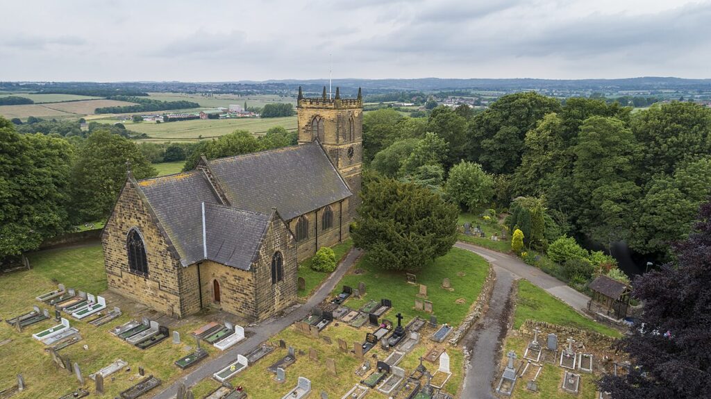 St Werbergh’s church Blackwell