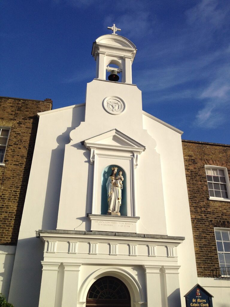 St Mary’s Catholic Church, London, Holly Place