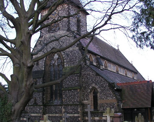 Saint John the Evangelist, Shirley